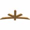 Ekena Millwork Alberta Rough Sawn Timber Gable Bracket, Western Red Cedar, 60"W x 25"H x 2"D x 4"F, 10/12 Pitch GBW060X25X0204ALB00RWR - alternate 4
